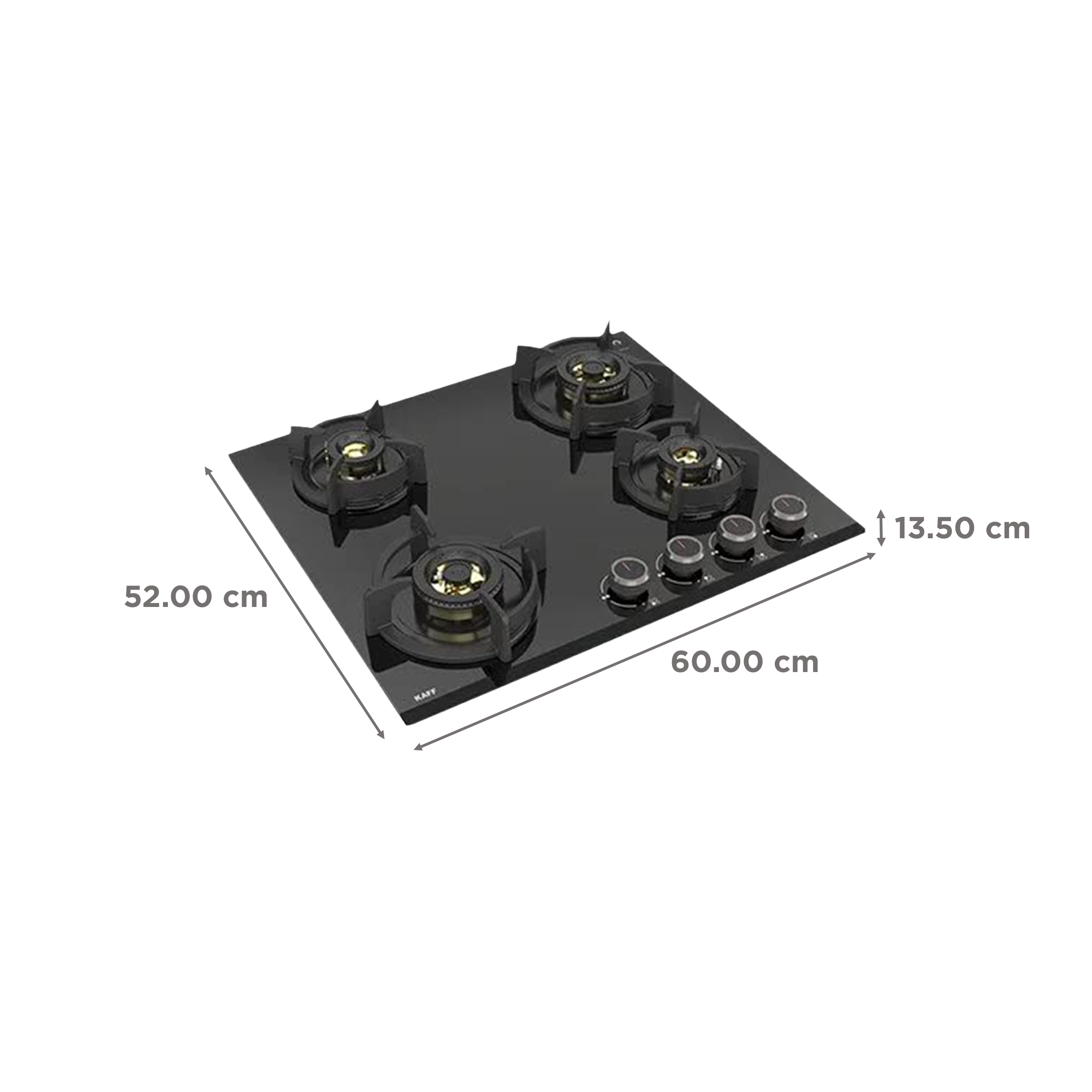 Buy KAFF ASF 604 Tempered Glass Top 4 Burner Automatic Electric Hob